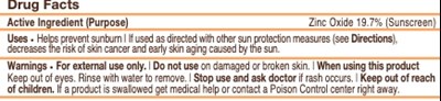 Drug Facts Panel (8068 Drug 1)